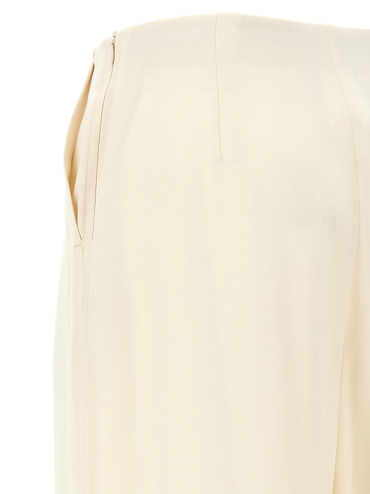 Max Mara Mxppalude Pantaloni - Bianco | 399971ba111529d2173a55839132b80e434e0070