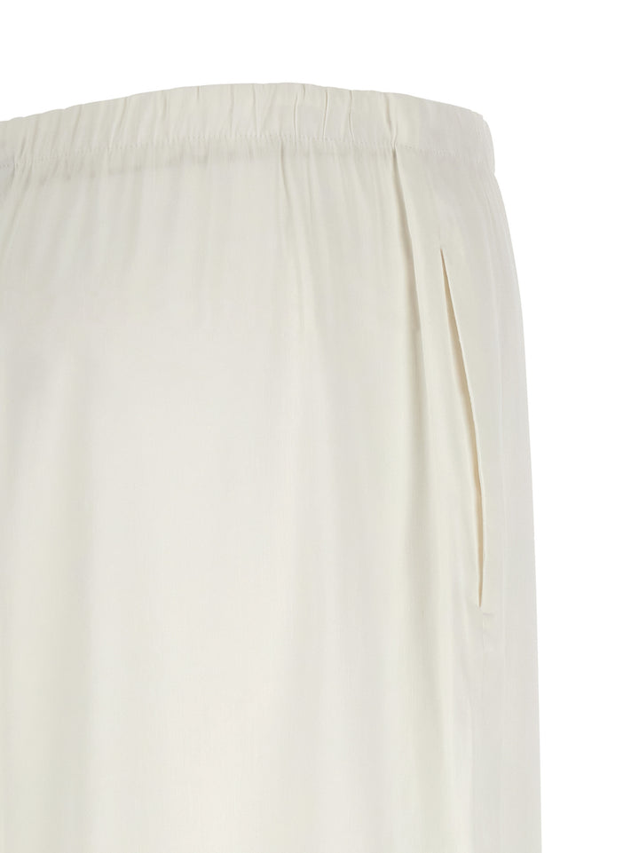 Max Mara Mxpdestino Pantaloni - Bianco | ecb585a2d7852d3b6d40ffa06c2a4844818582d1