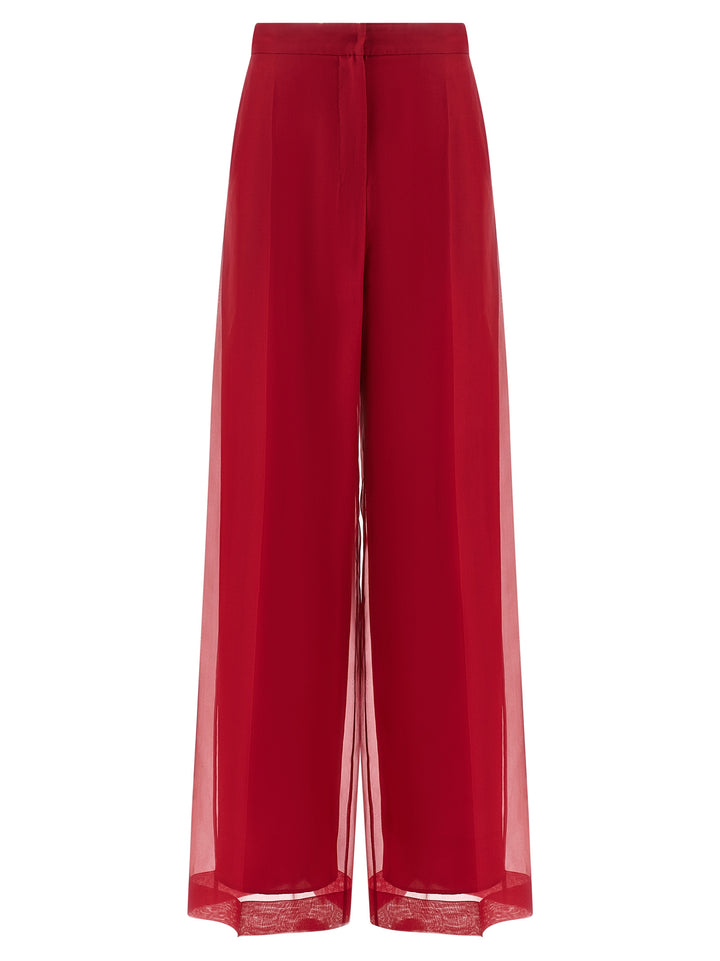 Max Mara Mxeolivi Pantaloni - Rosso | 26486cb2c247fab75efd7cb43724e18b73b2e8f8