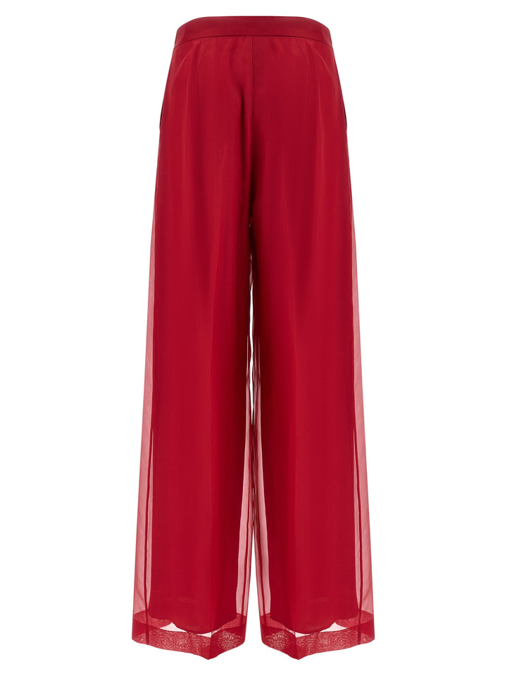 Max Mara Mxeolivi Pantaloni - Rosso | b54ff22d964a70df8a2e534793c2043d7895cb8c