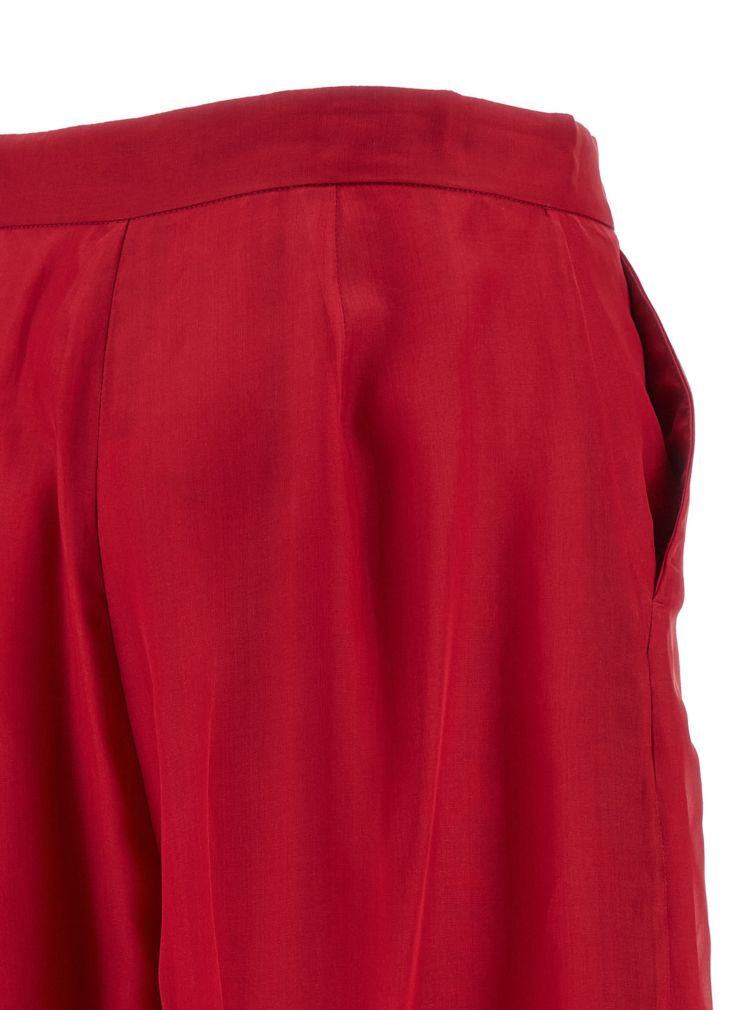 Max Mara Mxeolivi Pantaloni - Rosso | a0b56c2017f0695c3a4c758f8ad08bd862a455d2