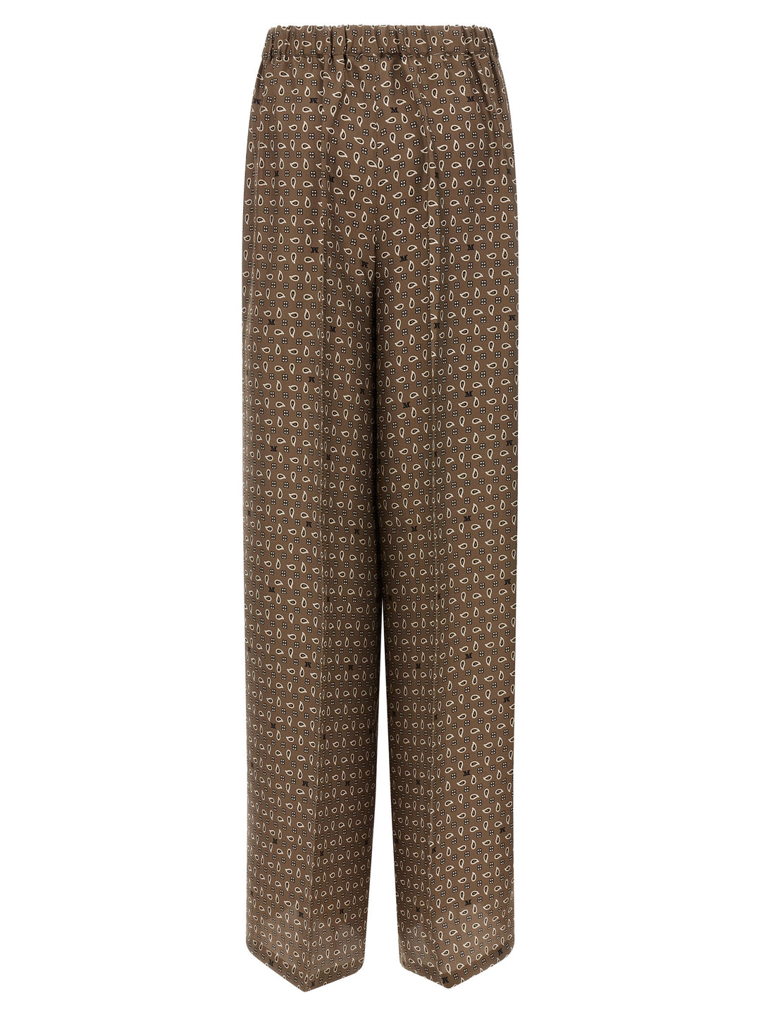Max Mara Mxmvischio Pantaloni - Marrone | 6669dd730ad69c168aa7914ec37bd1f38f8ef46b