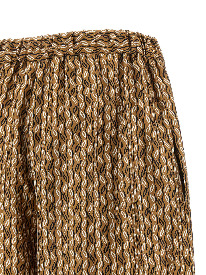 Max Mara Mxmclarino Pantaloni - Marrone | 300c93a533de80df88a160949fb518978f0b0c46