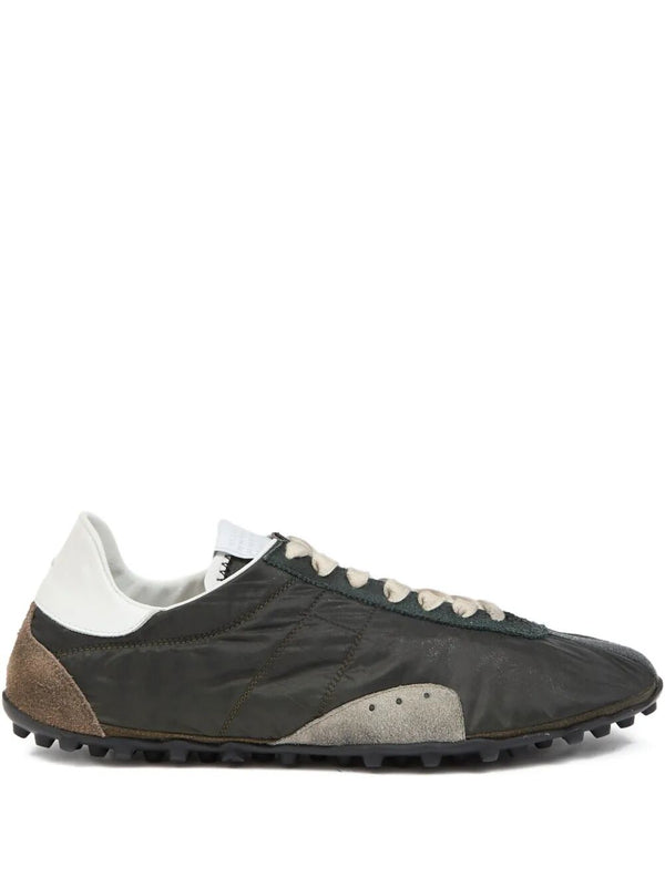 Sneakers Sprinters In Nylon E Pelle Scamosciata