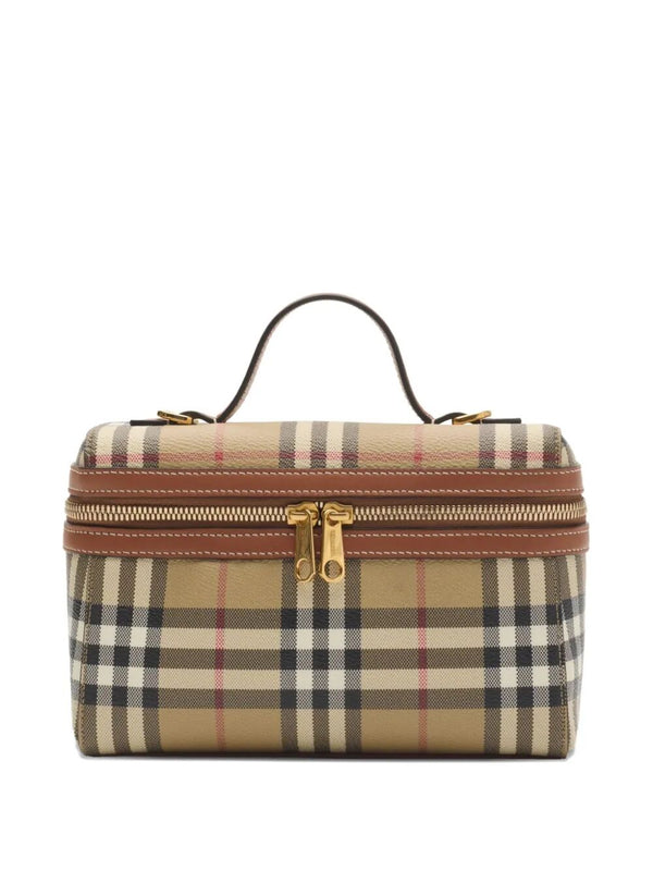 Borsa Vanity Check Con Tracolla Rimovibile