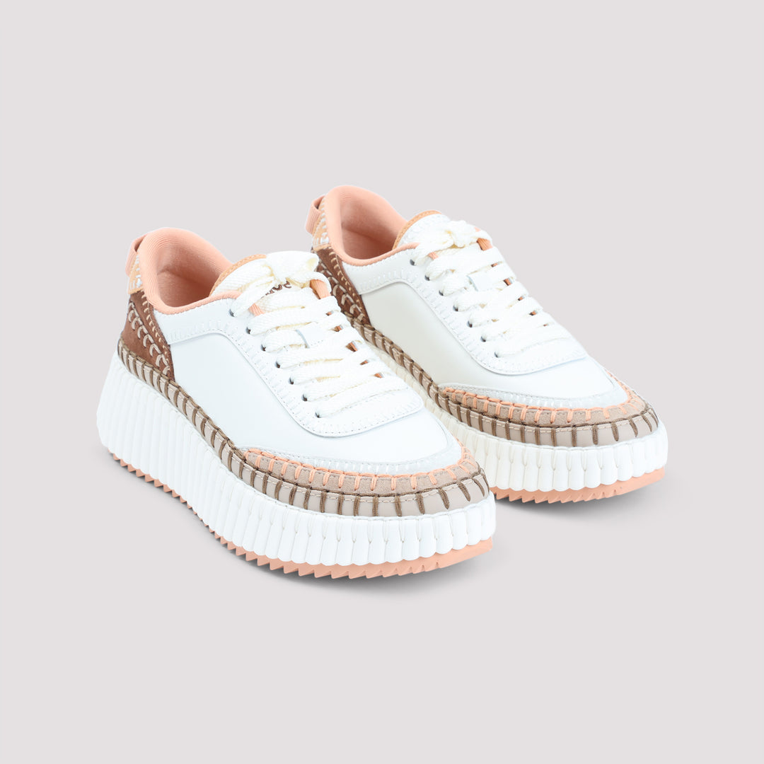 Chloe Sneakers - Nude & Neutrals | 69b8f58d50fde1dc2bec21c64609b95bd68badd2