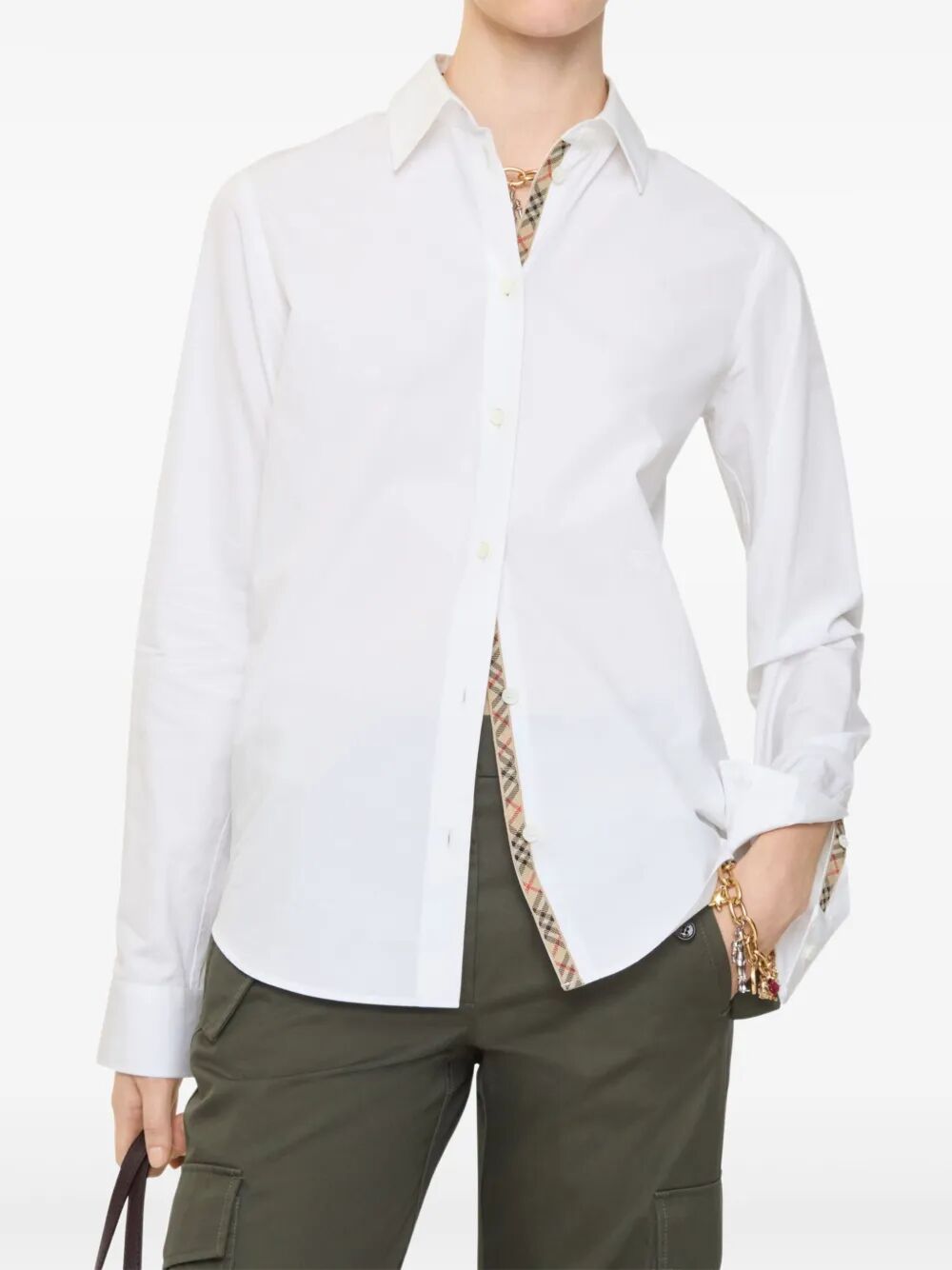 Burberry London England Plain - Bianco | 8d1c15d47552fe0a17bcc81f82e3fc5e978cc5ad