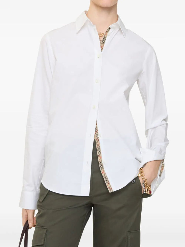 Burberry London England Plain - Bianco | 8d1c15d47552fe0a17bcc81f82e3fc5e978cc5ad