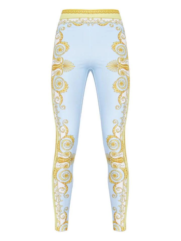 Versace Leggings - Blu | eeed1f652d05cfcea4be7b9cc1d336088a53d288
