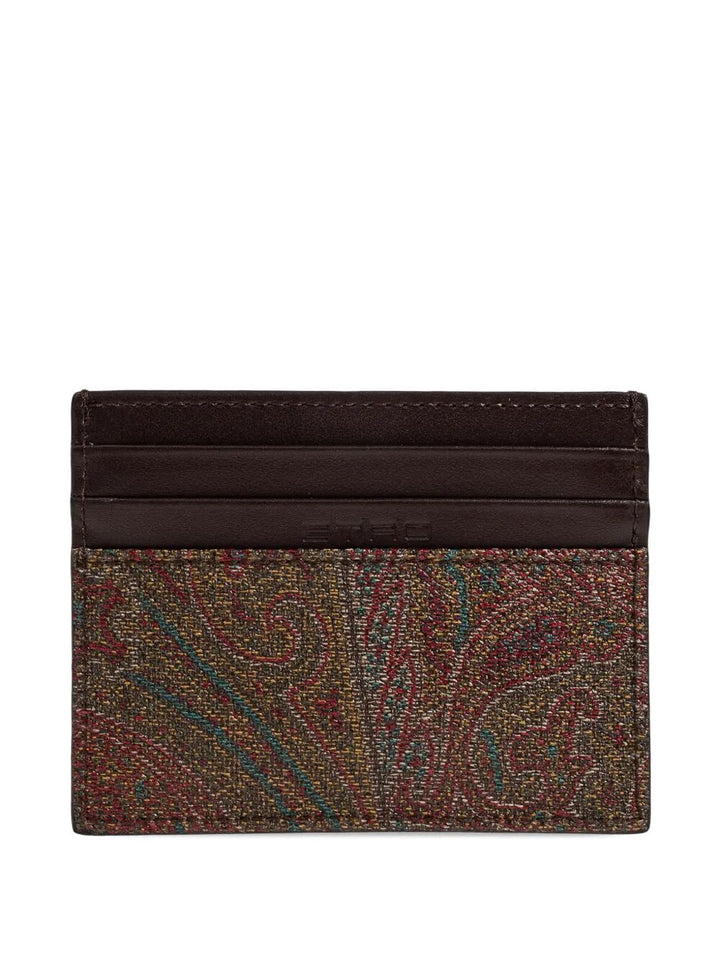 Etro Credit card cases - Marrone | e98df65362f9af3630af7fa5b33fe4c36c647256