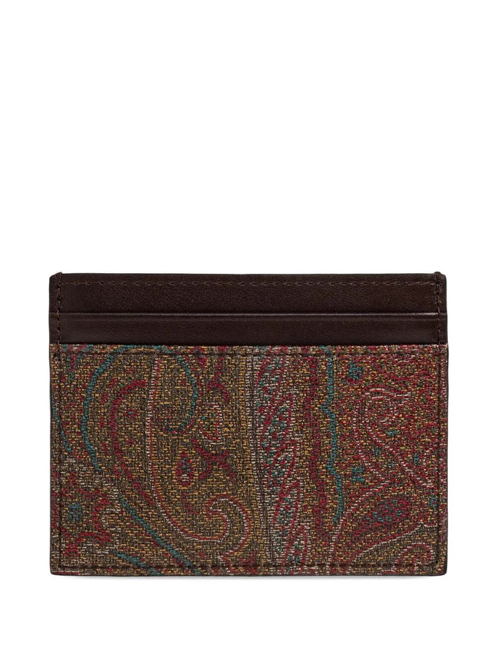 Etro Credit card cases - Marrone | f8e752e0963b14c4a71ed05df2d9ecdde7b35e4d