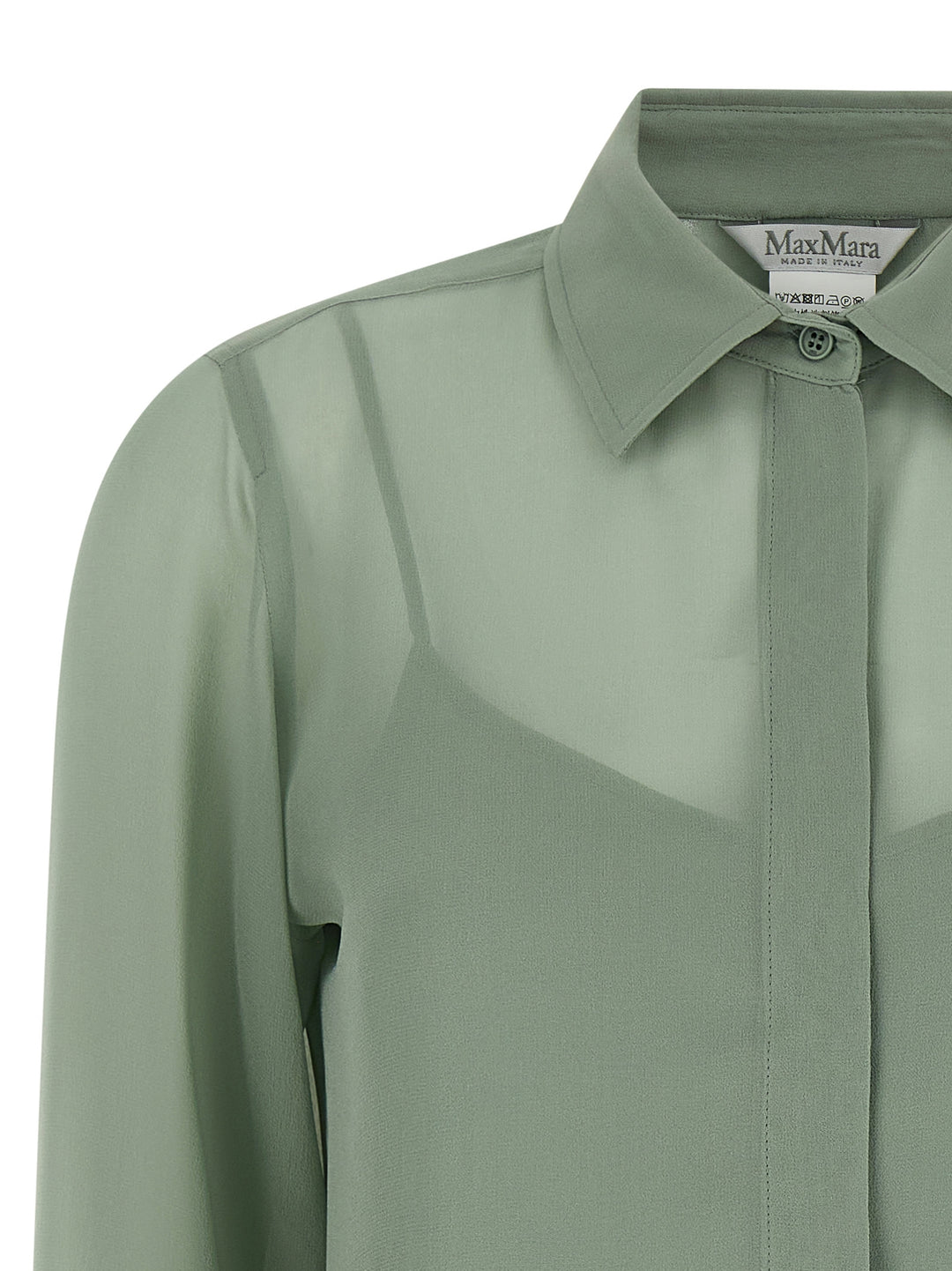 Max Mara Mxmgolfo Camicie - Verde | 3c8856a2ff49d8f6e9d740c8428a5b9bb1a85d0e