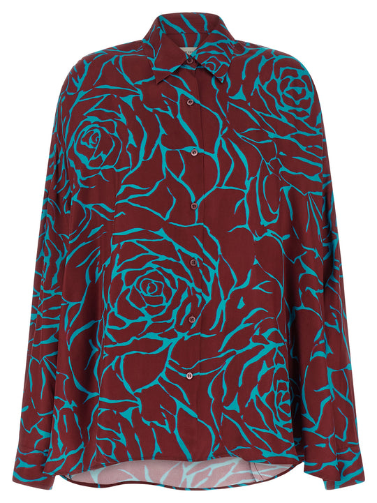 Casia Camicie Bordeaux