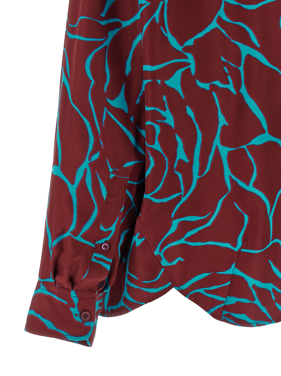 Dries Van Noten  Casia Camicie - Bordeaux | 2e4f21db2123b686f23b5891f0456312485a44ff