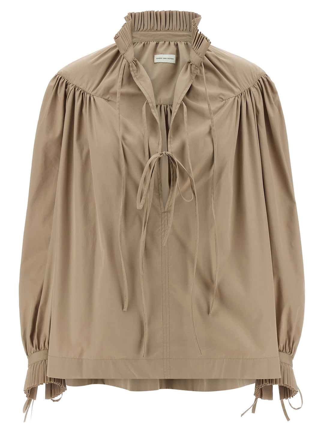 Dries Van Noten  Catya Camicie - Beige | e0e0676979331365b075076d7c5c869a48d9db4a