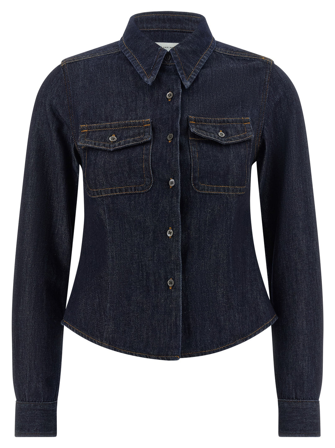 Dries Van Noten  Cellie Den Camicie - Blu | dabd801bc4b5450a58053117f80eb879a5d2dbdc