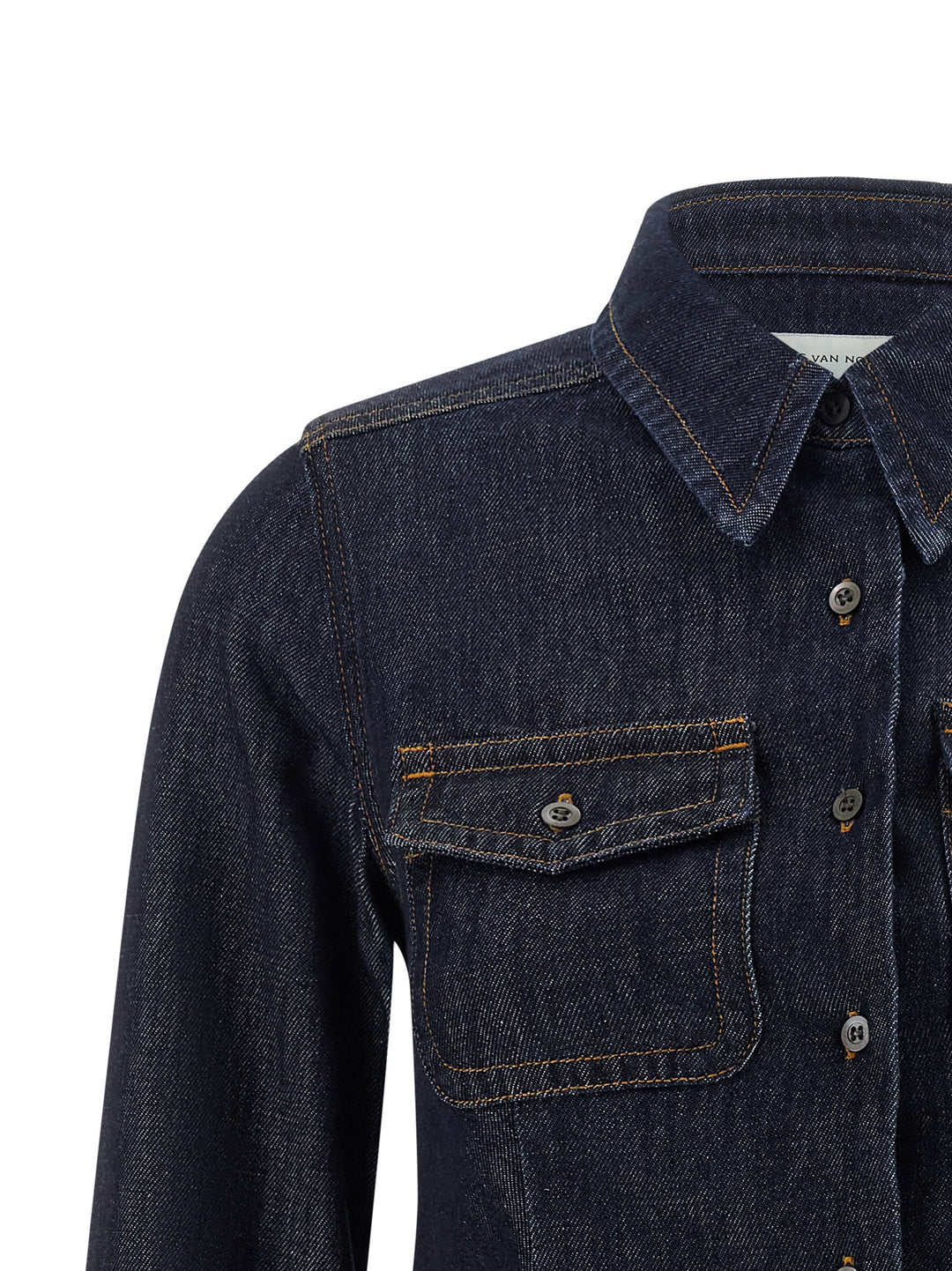 Dries Van Noten  Cellie Den Camicie - Blu | df2be2e43da1ac346786bd5ebf73218fdd6bb937