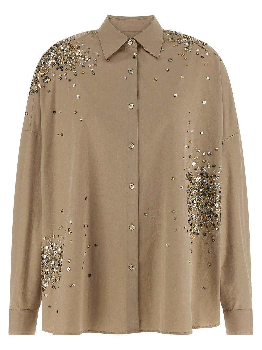 Dries Van Noten  Casia Camicie - Beige | 9982c51e909bfa101c2a9919fd2c2b83a8bf773a