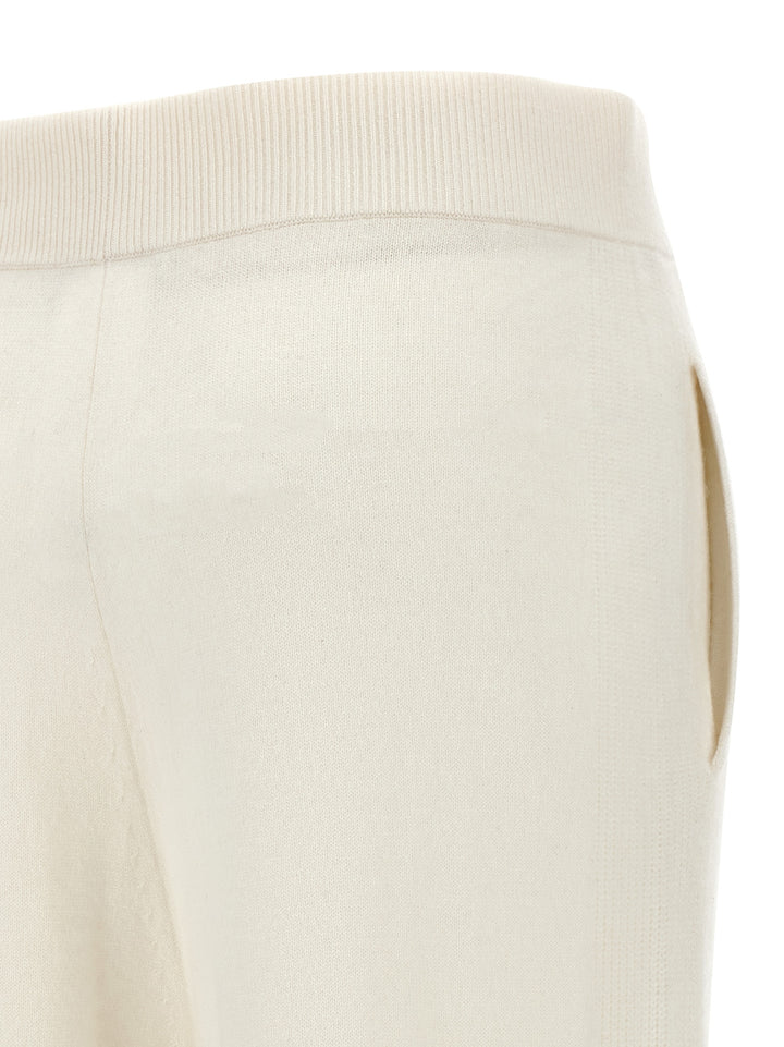 Max Mara Maxppiega Pantaloni - Bianco | e2e41d5f2c77ab9548eb42b8921a320503a301e9