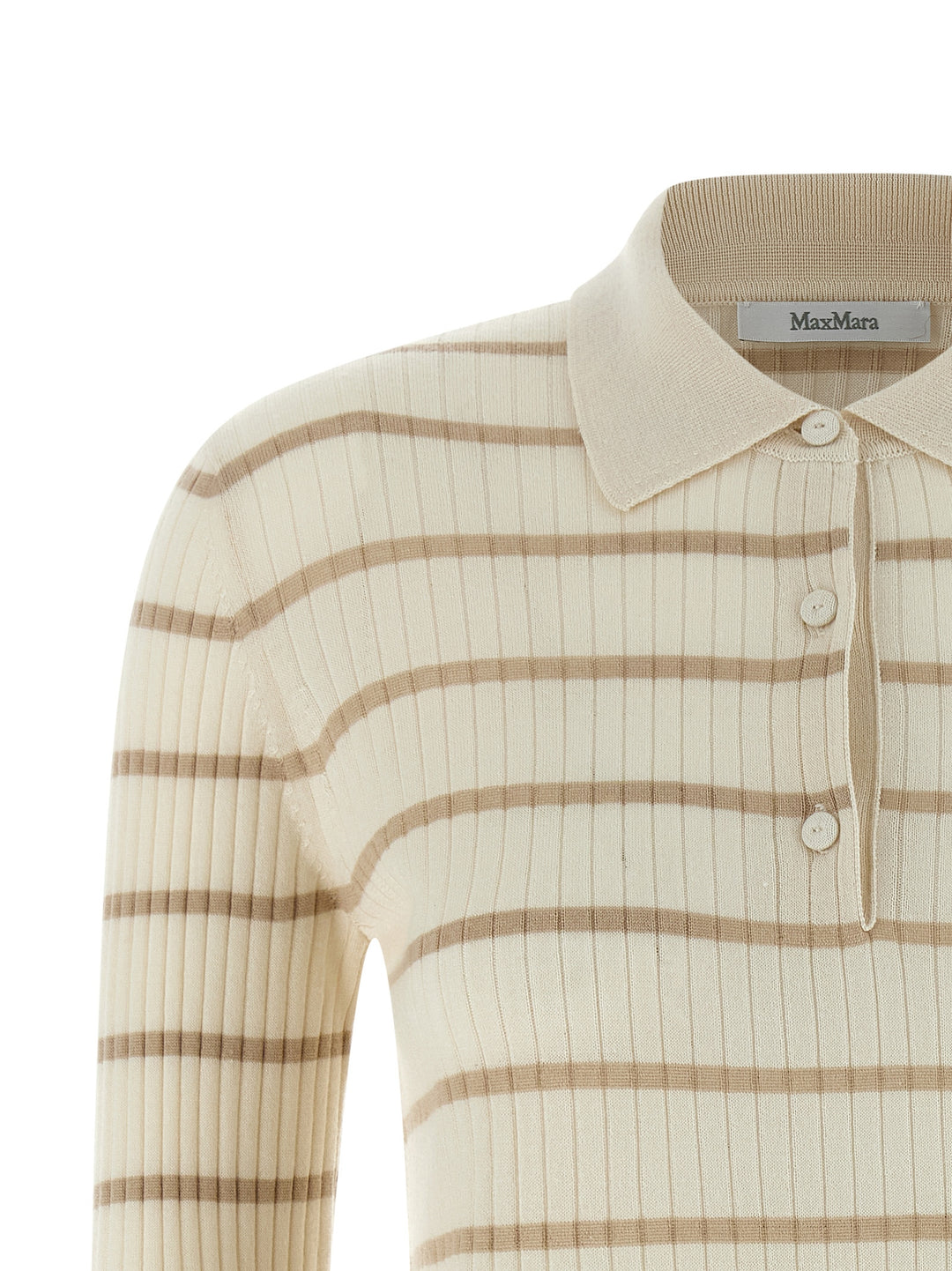 Max Mara Mxpgitano Polo - Beige | e3d63903bd2348447fdb289e468ff5d357ea3398