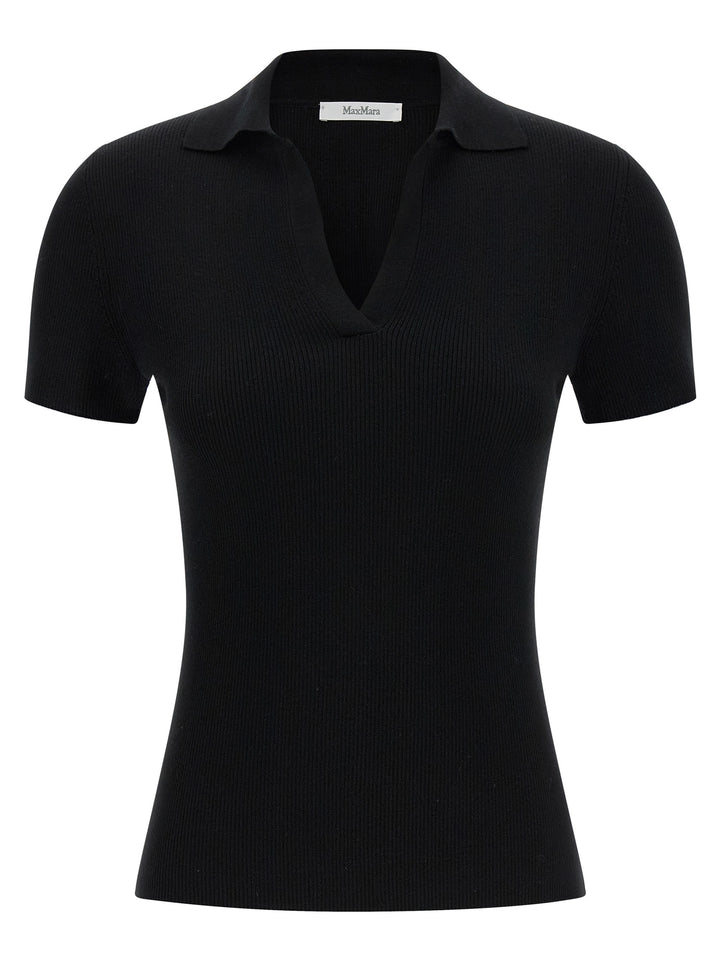 Max Mara Mxmalbero Polo - Nero | 4959a01f55beef30f93c119b73ec4bc861917cdb
