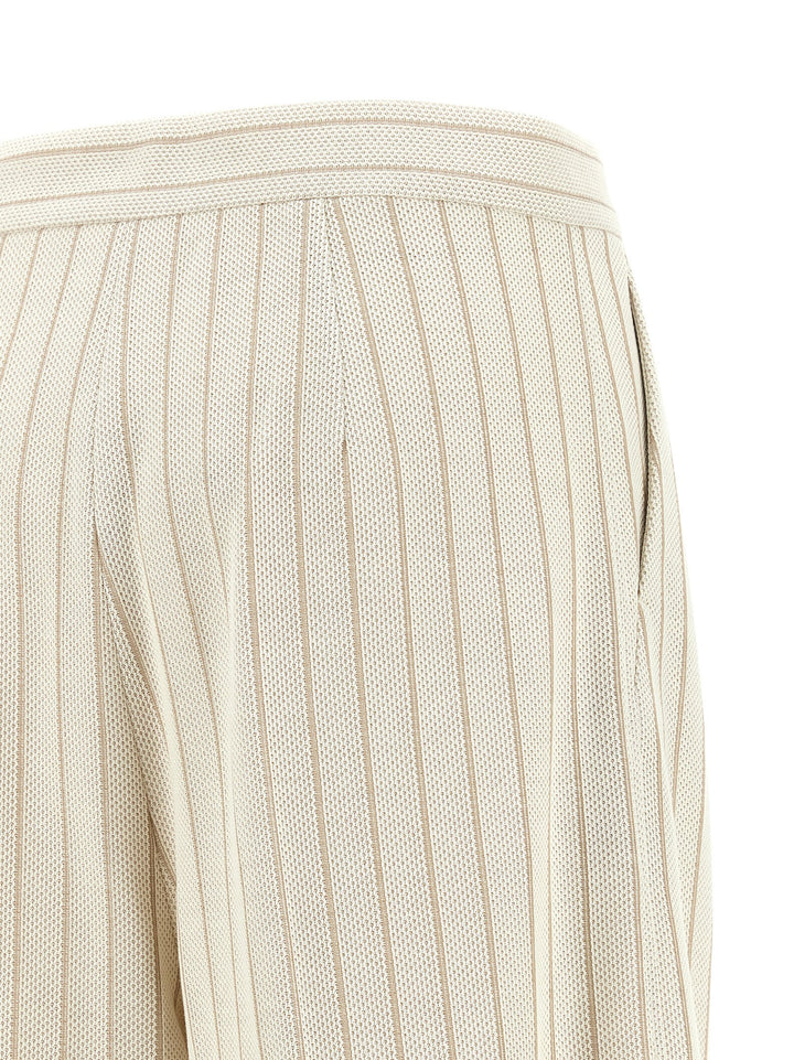 Max Mara Mxmosso Pantaloni - Bianco | 77d1eafc012ad04abd2a540313659fa95eca8aad