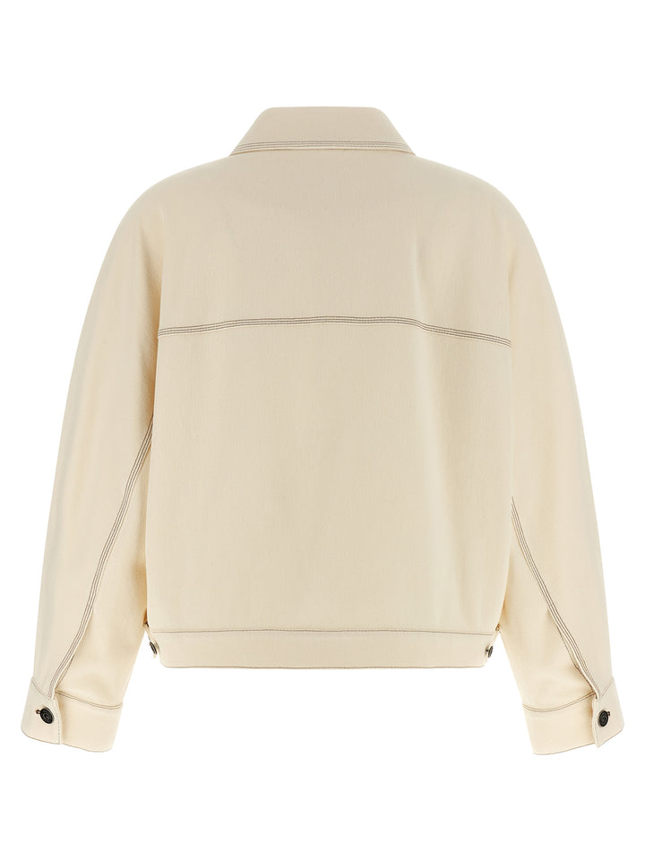 Max Mara Mxpnettare Puffer Jackets - Beige | 478cc3d53a414eceb9c7772290a51b811b49b465
