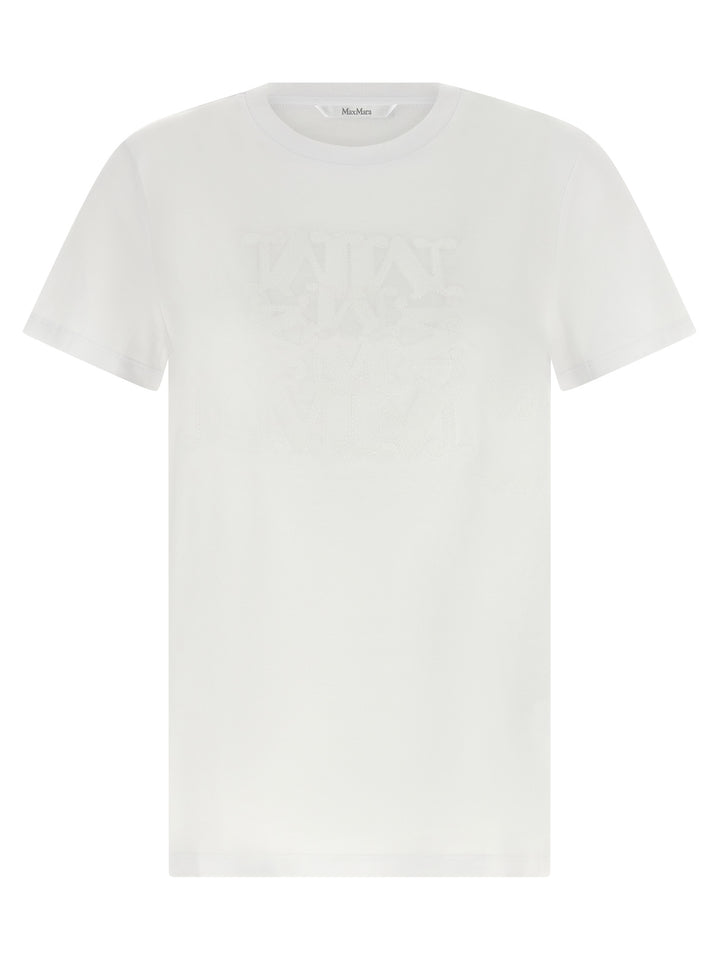 Max Mara Mxmgiovane T shirt - Bianco | f60faae4d61af845c5f2854b246e393b44b3fab0