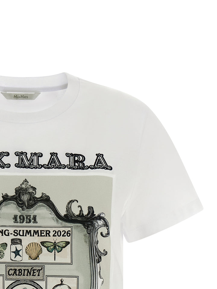 Max Mara Mxmspadino T shirt - Bianco | cd2e6e53e3964d0811e7dfc642f5f3957c5953ba