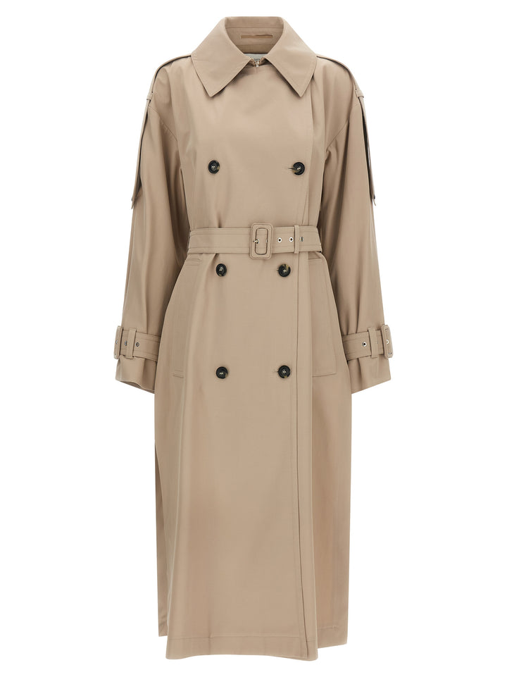 Sportmax Spxgocce Trench e Impermeabili - Beige | 6b70a2b23a602814b1b8c43e24645ea57842e951