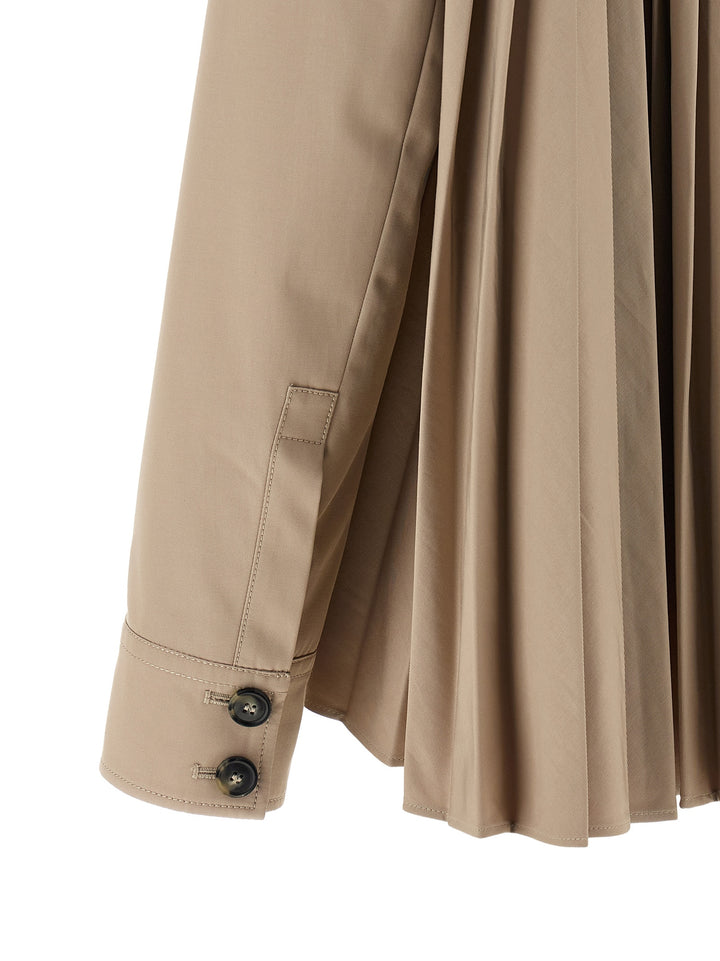 Sportmax Spxsuperbo Trench e Impermeabili - Beige | 21f1822b33caef1531083e2d3949695e60520216