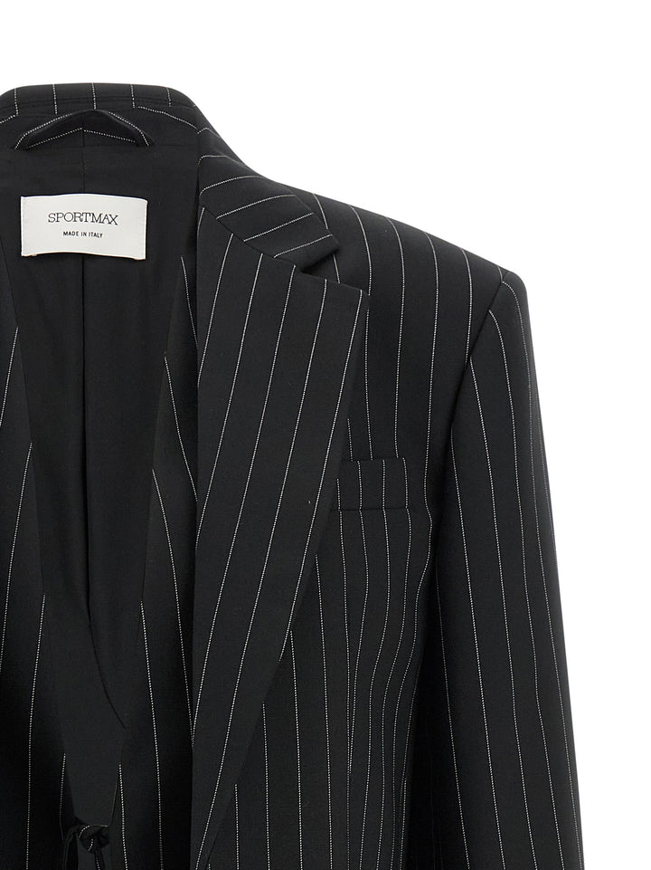 Sportmax Spxdivina BlazerS - Nero | 72a40ff67f25ce42348f266a46f4351b045b9802