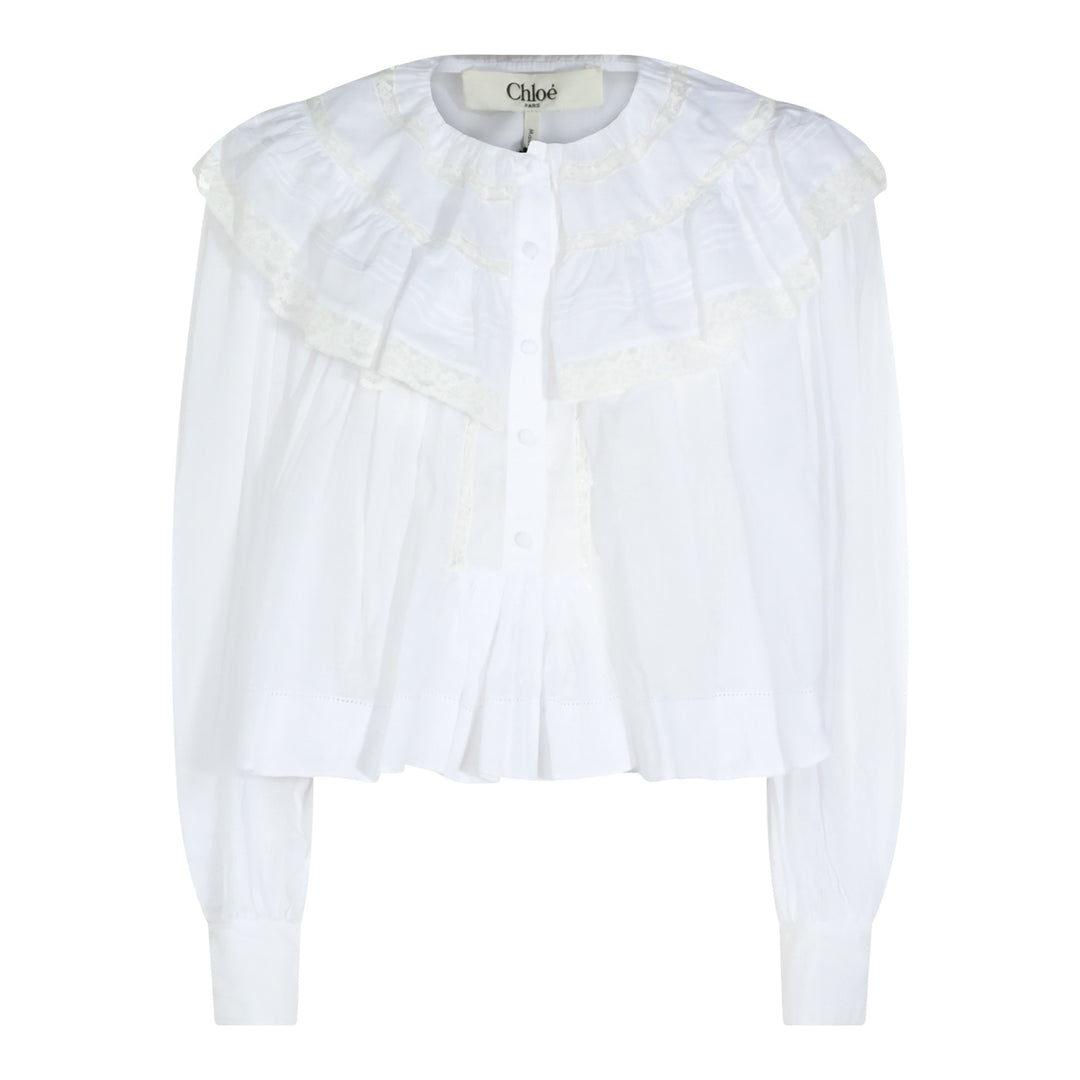 Chloè Top - ICONIC MILK | 3b2a41b7ac9ee81b55ecddf0f1e6fa0d641ca6f3