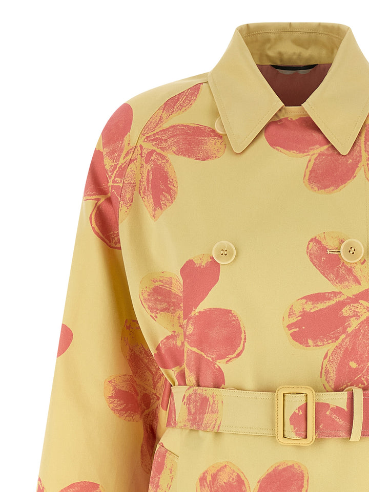 Weekend Max Mara Canasta Trench e Impermeabili - Giallo | d1db2d03bdeda378a75806040d1654c01b644bb0