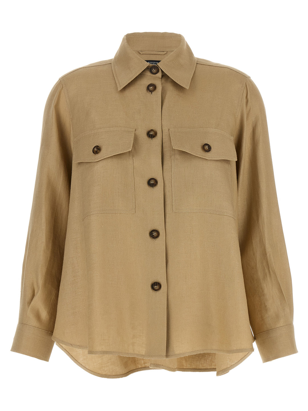 Weekend Max Mara Wikpomposa Camicie - Beige | 6414cbc62b6036d1c1f23c1a6d5737d44fae891a
