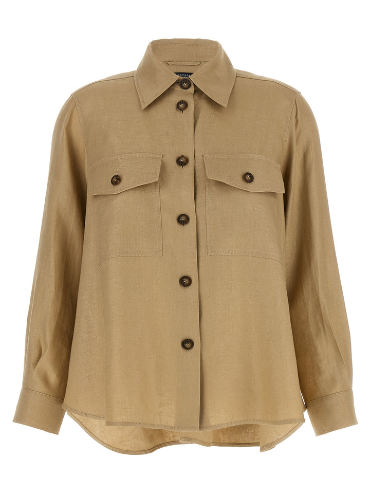 Weekend Max Mara Wikpomposa Camicie - Beige | 6414cbc62b6036d1c1f23c1a6d5737d44fae891a
