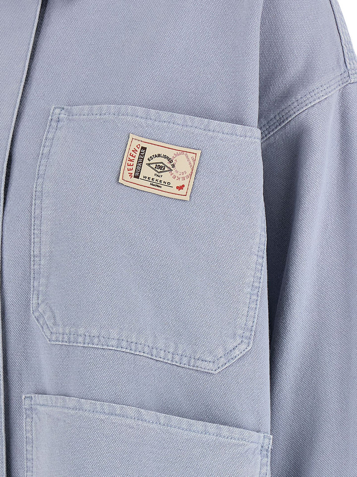 Weekend Max Mara Wkdalbum Puffer Jackets - Celeste | 4a284fa25aa4a68e5435ba05bdf2352d6a93bcbd