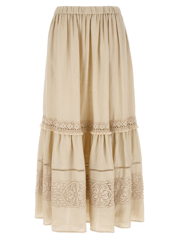 Wkipallore Gonne Beige