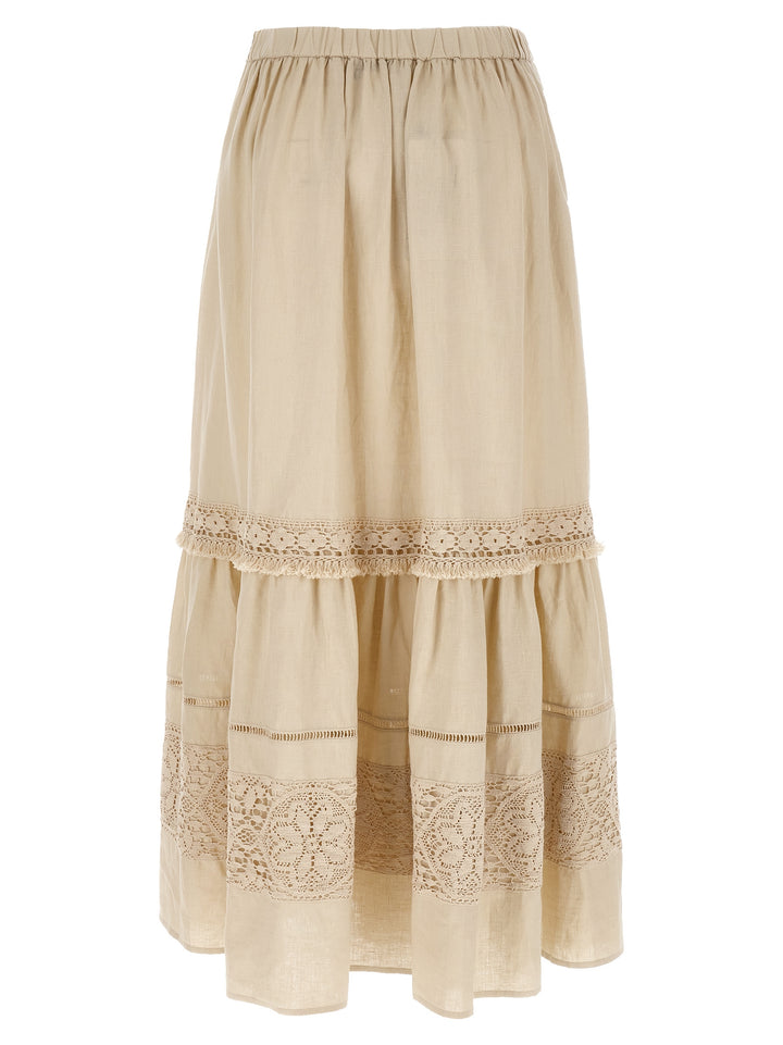 Weekend Max Mara Wkipallore Gonne - Beige | 74e602dbaa88b3f40e53f2007c36049f130b9947