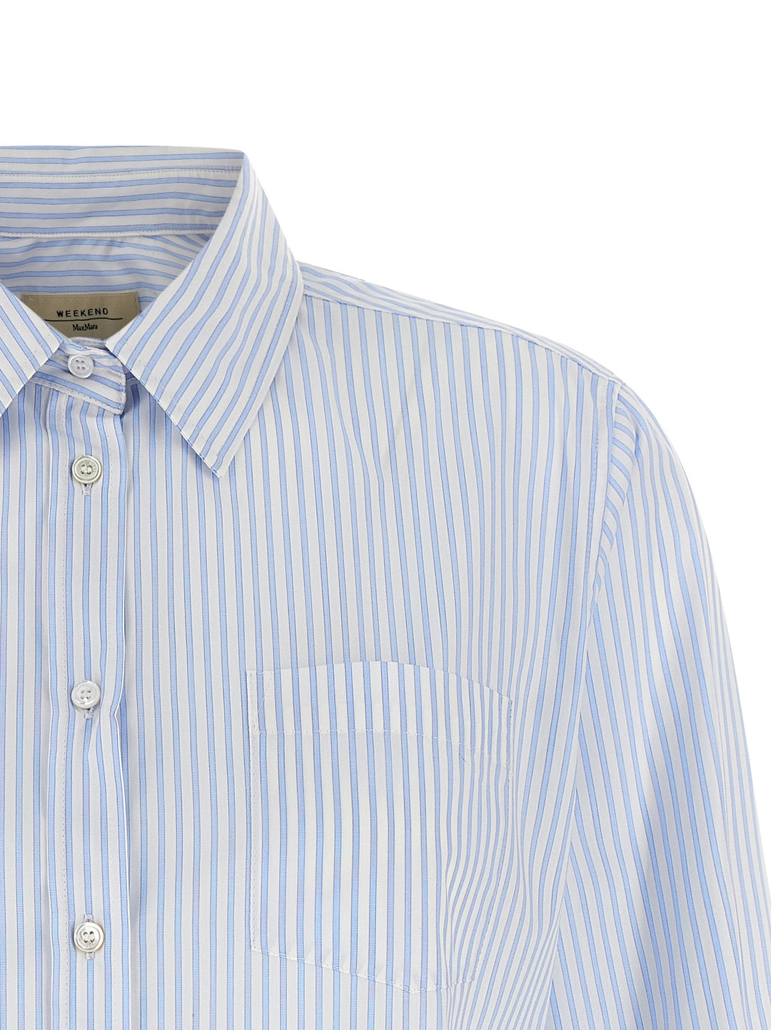 Weekend Max Mara Wkdbahamas Camicie - Celeste | f8a4816b4e050feb5087289f1d77b4a2603a556d