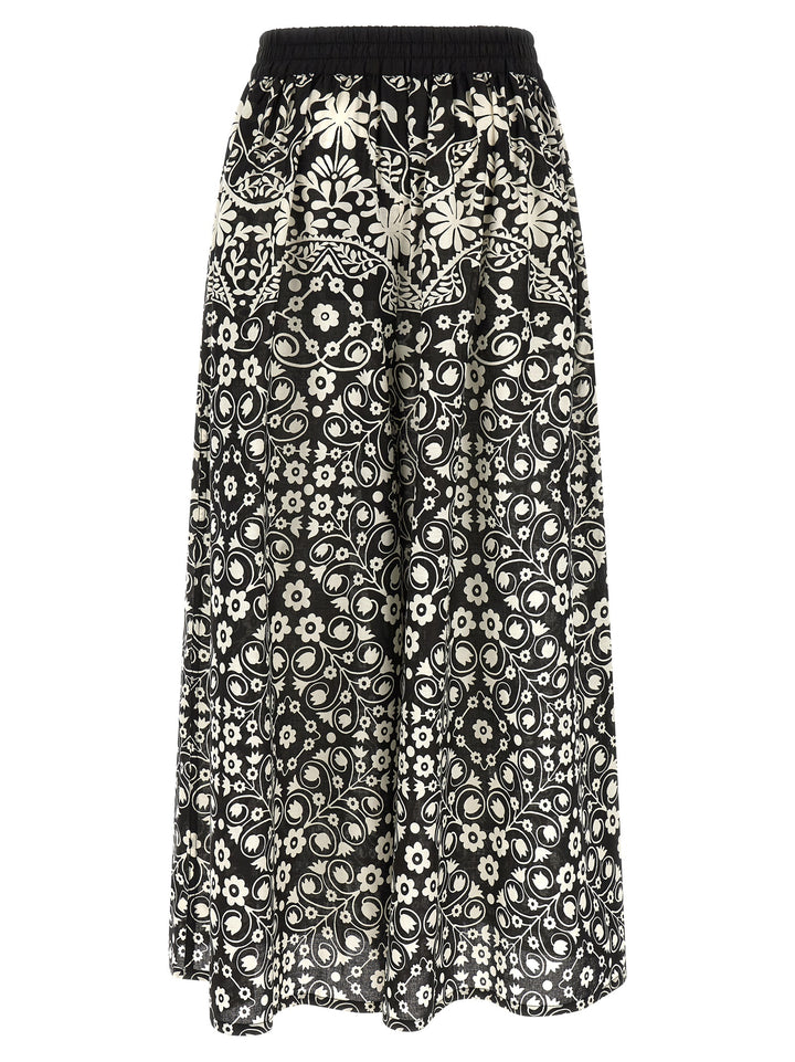 Weekend Max Mara Wkipalanca Pantaloni - Bianco/Nero | 56b6b6e0a68cd8d807cb3069abf02f788470c1f4