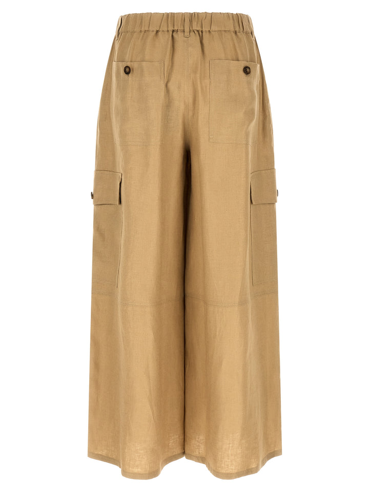 Weekend Max Mara Wikfinale Pantaloni - Beige | 30761840787737d79531c6bf87db6b79101e9caa