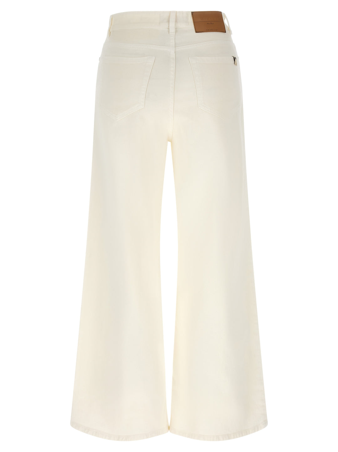 Weekend Max Mara Wkdmedina Pantaloni - Bianco | 6f6c081b73f1a3a91a177af7b821b918e2801ea1