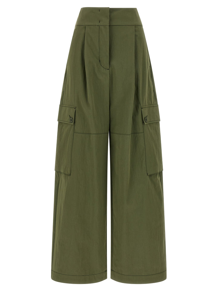 Weekend Max Mara Wkdaquila Pantaloni - Verde | 7c57b19a018891ac1eb046c4deb67dc0a9578e81