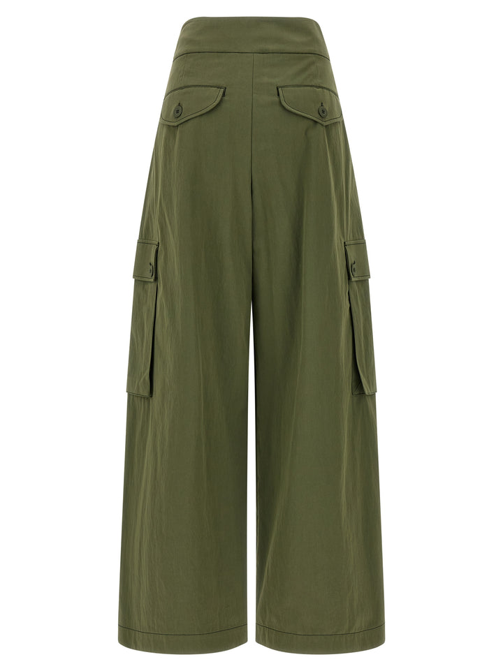 Weekend Max Mara Wkdaquila Pantaloni - Verde | 4703e029de22832bd2684419ca87a8234c633275