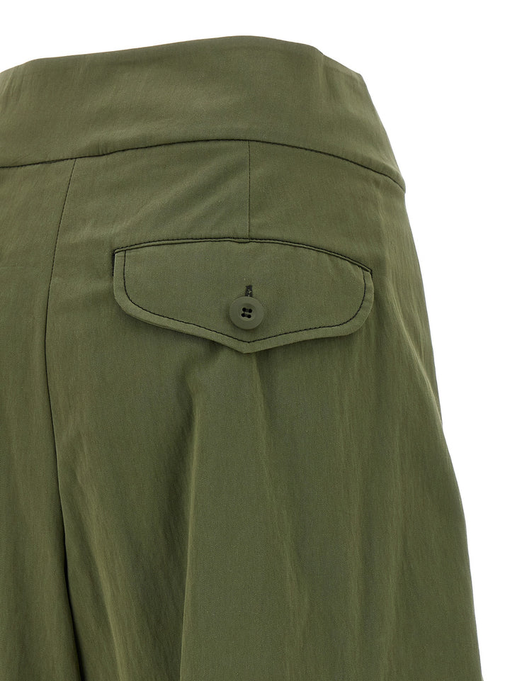 Weekend Max Mara Wkdaquila Pantaloni - Verde | 7605e06c3087ee845a69f93806f9d5d9a51e78ec