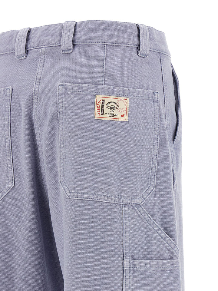 Weekend Max Mara Wkdskipper Pantaloni - Viola | 871e61e573719db0a0563704c125645007c03385