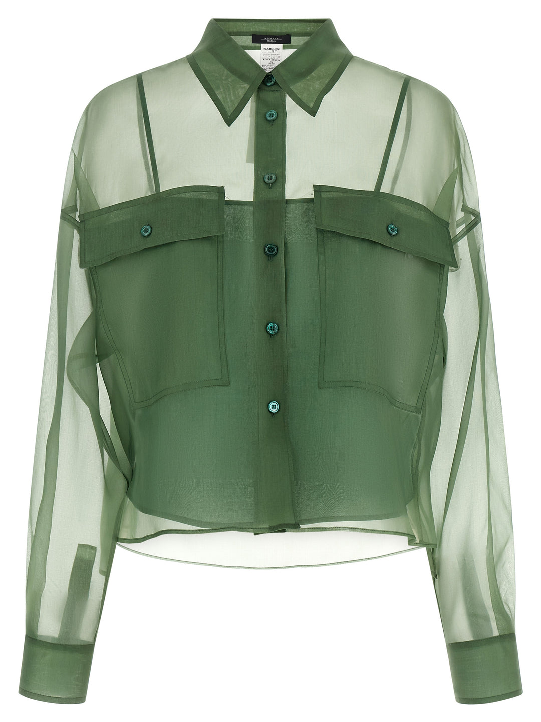 Weekend Max Mara Wkdcolomba Camicie - Verde | 77f174ab2465040e2667461fed1f3a05a3ab7692