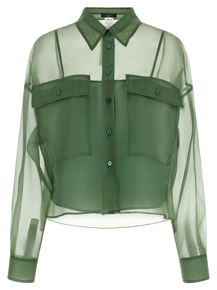 Weekend Max Mara Wkdcolomba Camicie - Verde | 77f174ab2465040e2667461fed1f3a05a3ab7692