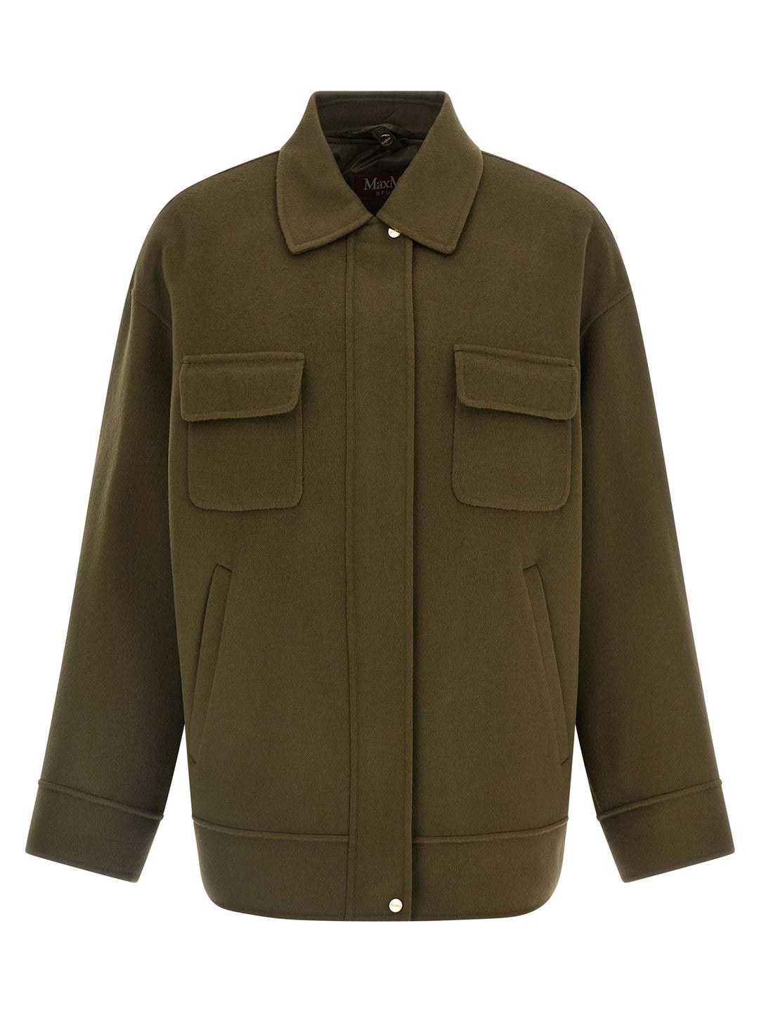 Max Mara Studio Mstdisco Trench e Impermeabili - Verde | 7e9498796d29841a658dc290c619f00f4f7b1cf0